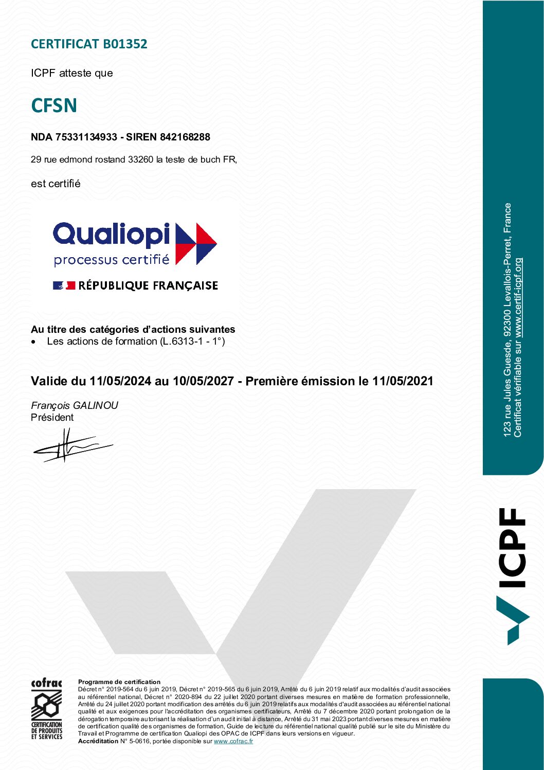 certificat-QUALIOPI 2024